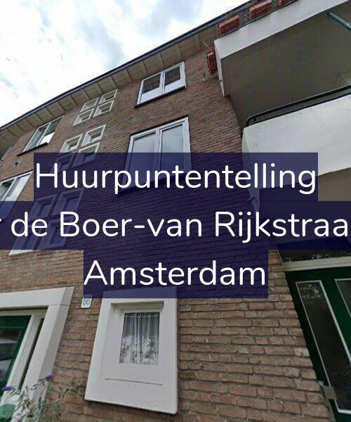 Foto gevel Huurpuntentelling voor Esther de Boer-van Rijkstraat 66-1, Amsterdam