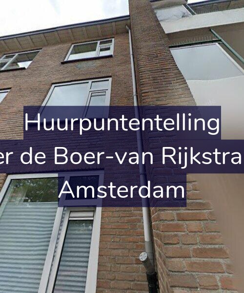 Foto gevel Huurpuntentelling voor Esther de Boer-van Rijkstraat 70, Amsterdam