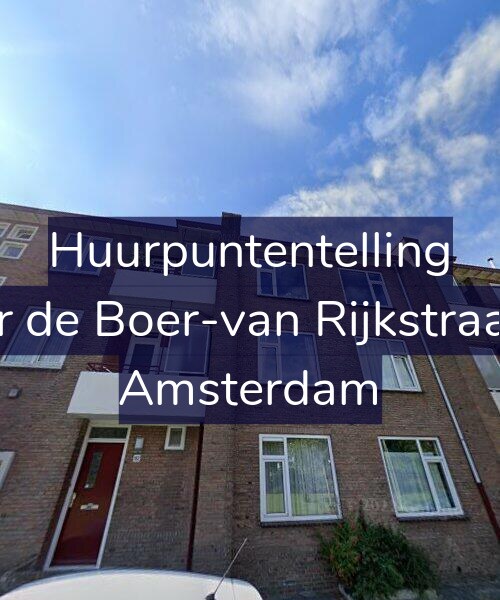 Foto gevel Huurpuntentelling voor Esther de Boer-van Rijkstraat 182, Amsterdam