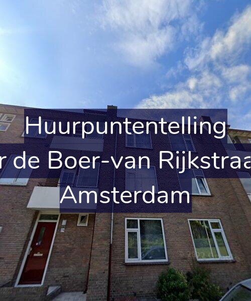 Foto gevel Huurpuntentelling voor Esther de Boer-van Rijkstraat 174, Amsterdam