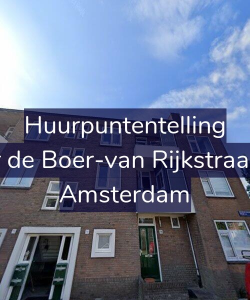 Foto gevel Huurpuntentelling voor Esther de Boer-van Rijkstraat 74-2, Amsterdam