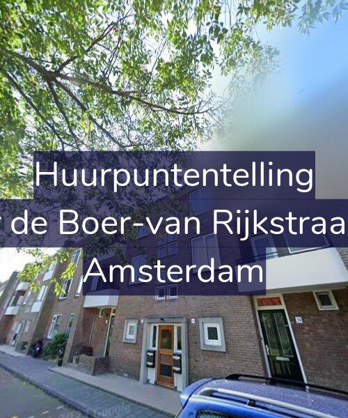 Foto gevel Huurpuntentelling voor Esther de Boer-van Rijkstraat 36-1, Amsterdam