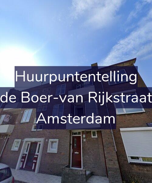 Foto gevel Huurpuntentelling voor Esther de Boer-van Rijkstraat 188-1, Amsterdam