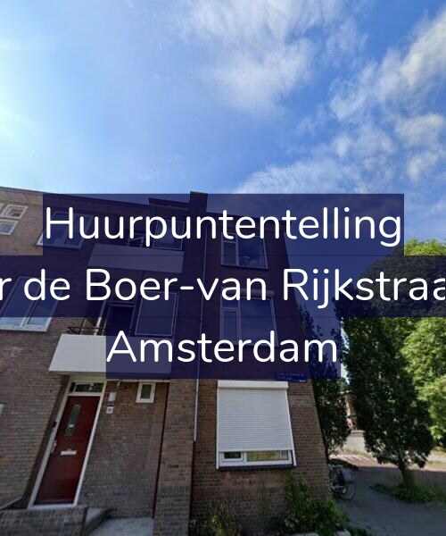 Foto gevel Huurpuntentelling voor Esther de Boer-van Rijkstraat 190, Amsterdam