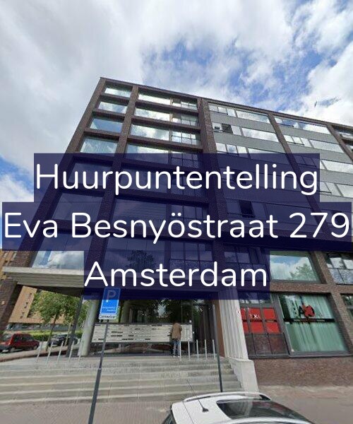 Foto gevel Huurpuntentelling voor Eva Besnyöstraat 279, Amsterdam