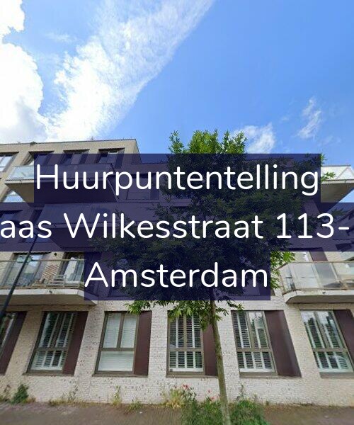 Foto gevel Huurpuntentelling voor Faas Wilkesstraat 113-C, Amsterdam