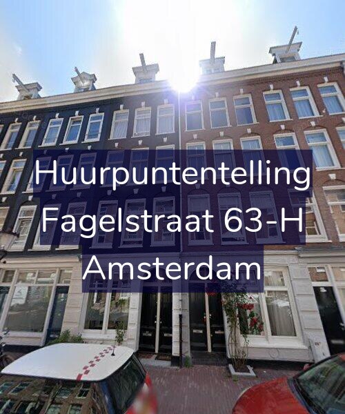 Foto gevel Huurpuntentelling voor Fagelstraat 63-H, Amsterdam