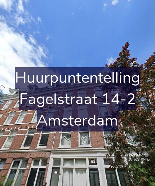 Foto gevel Huurpuntentelling voor Fagelstraat 14-2, Amsterdam