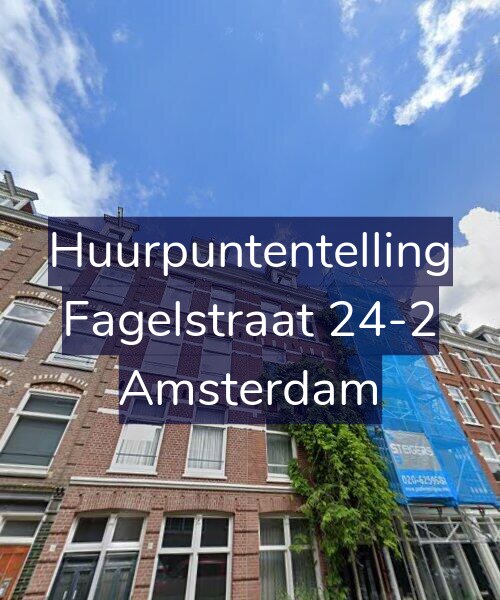 Foto gevel Huurpuntentelling voor Fagelstraat 24-2, Amsterdam