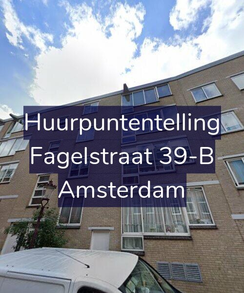 Foto gevel Huurpuntentelling voor Fagelstraat 39-B, Amsterdam