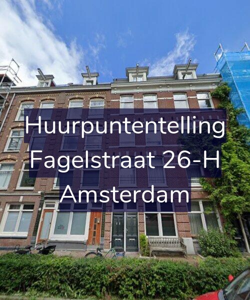 Foto gevel Huurpuntentelling voor Fagelstraat 26-H, Amsterdam