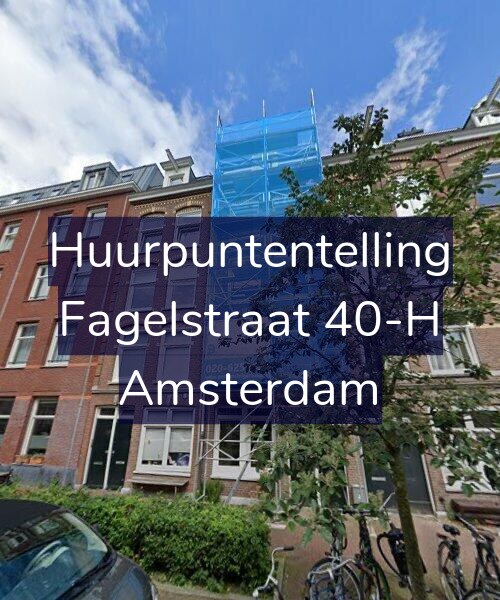 Foto gevel Huurpuntentelling voor Fagelstraat 40-H, Amsterdam