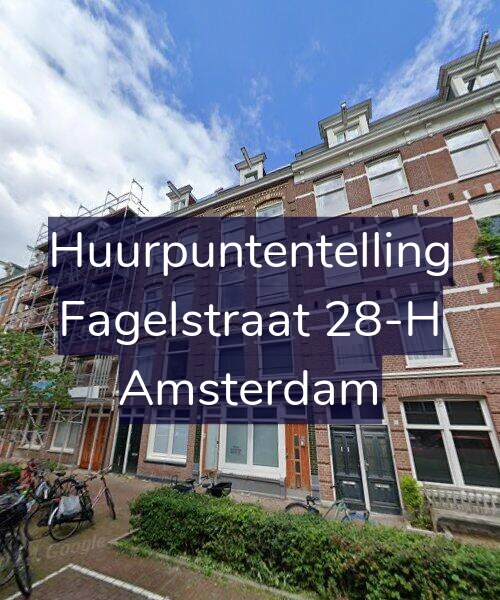 Foto gevel Huurpuntentelling voor Fagelstraat 28-H, Amsterdam