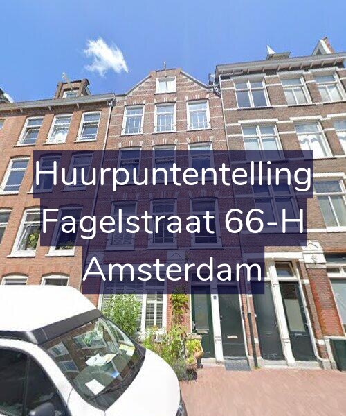 Foto gevel Huurpuntentelling voor Fagelstraat 66-H, Amsterdam