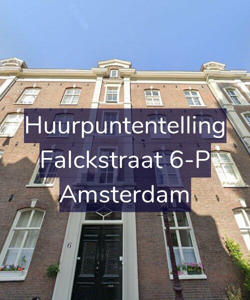 Foto gevel Huurpuntentelling voor Falckstraat 6-P, Amsterdam