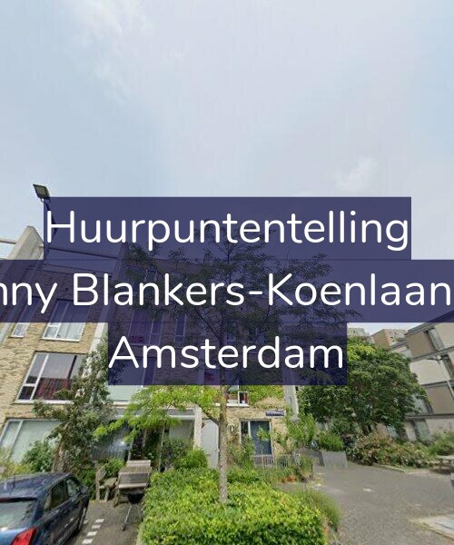 Foto gevel Huurpuntentelling voor Fanny Blankers-Koenlaan 19, Amsterdam