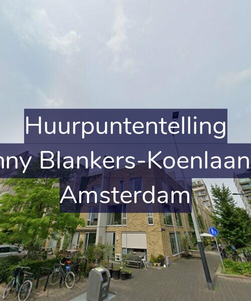 Foto gevel Huurpuntentelling voor Fanny Blankers-Koenlaan 33, Amsterdam
