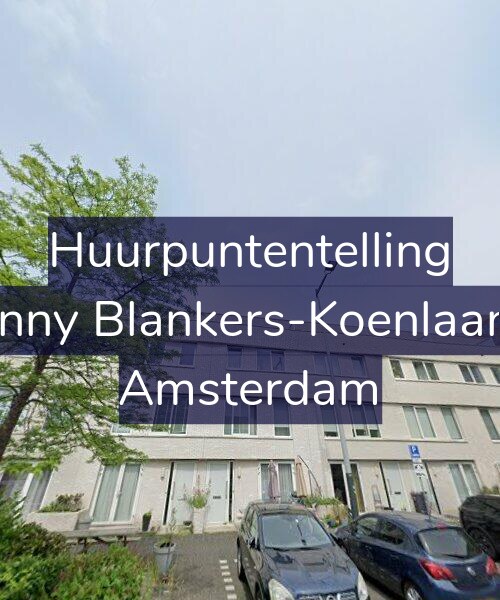 Foto gevel Huurpuntentelling voor Fanny Blankers-Koenlaan 5, Amsterdam