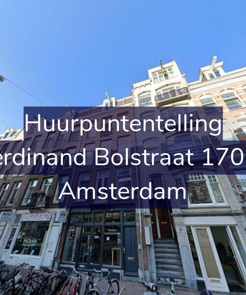 Foto gevel Huurpuntentelling voor Ferdinand Bolstraat 170-2, Amsterdam