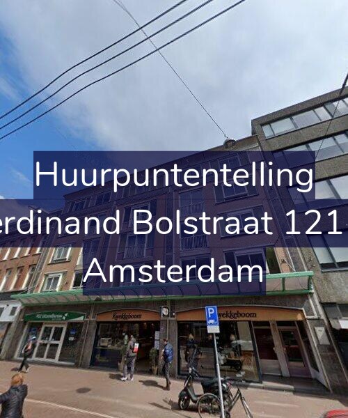 Foto gevel Huurpuntentelling voor Ferdinand Bolstraat 121-B, Amsterdam