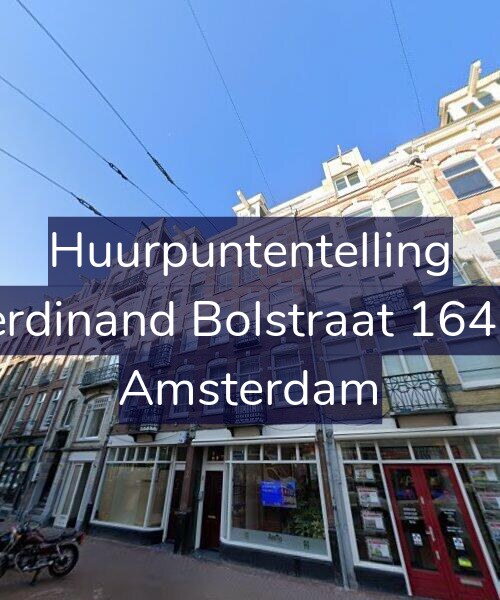 Foto gevel Huurpuntentelling voor Ferdinand Bolstraat 164-3, Amsterdam