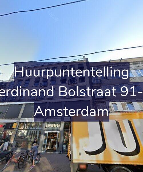 Foto gevel Huurpuntentelling voor Ferdinand Bolstraat 91-C, Amsterdam