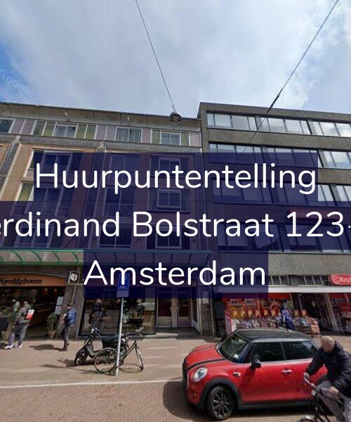 Foto gevel Huurpuntentelling voor Ferdinand Bolstraat 123-H, Amsterdam