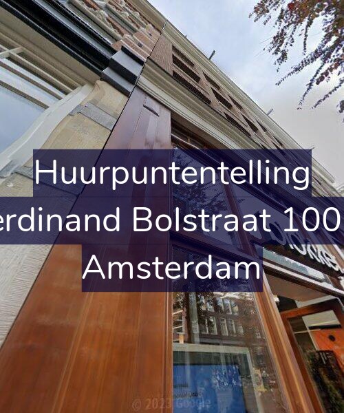 Foto gevel Huurpuntentelling voor Ferdinand Bolstraat 100-2, Amsterdam