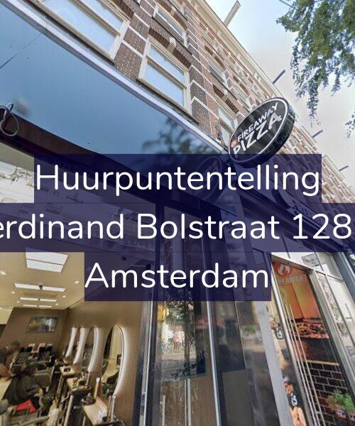 Foto gevel Huurpuntentelling voor Ferdinand Bolstraat 128-1, Amsterdam