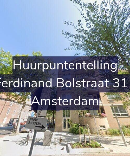 Foto gevel Huurpuntentelling voor Ferdinand Bolstraat 311, Amsterdam