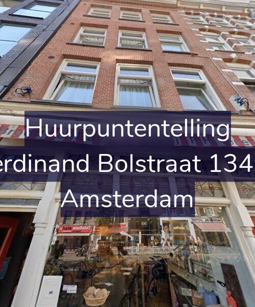 Foto gevel Huurpuntentelling voor Ferdinand Bolstraat 134-3, Amsterdam