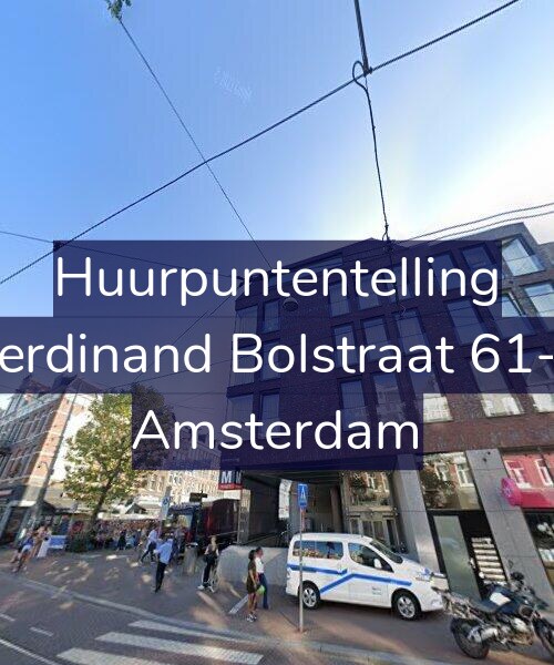 Foto gevel Huurpuntentelling voor Ferdinand Bolstraat 61-F, Amsterdam