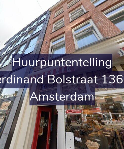 Foto gevel Huurpuntentelling voor Ferdinand Bolstraat 136-E, Amsterdam