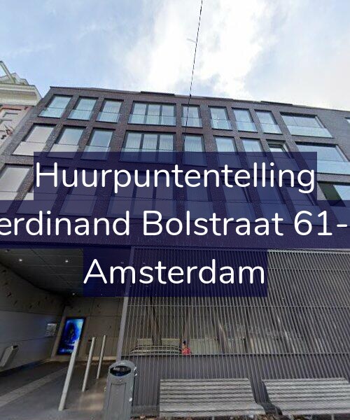 Foto gevel Huurpuntentelling voor Ferdinand Bolstraat 61-N, Amsterdam