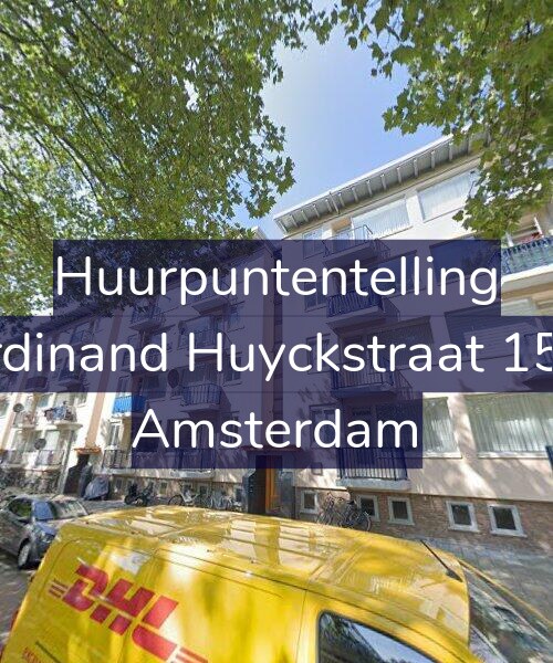Foto gevel Huurpuntentelling voor Ferdinand Huyckstraat 15-H, Amsterdam