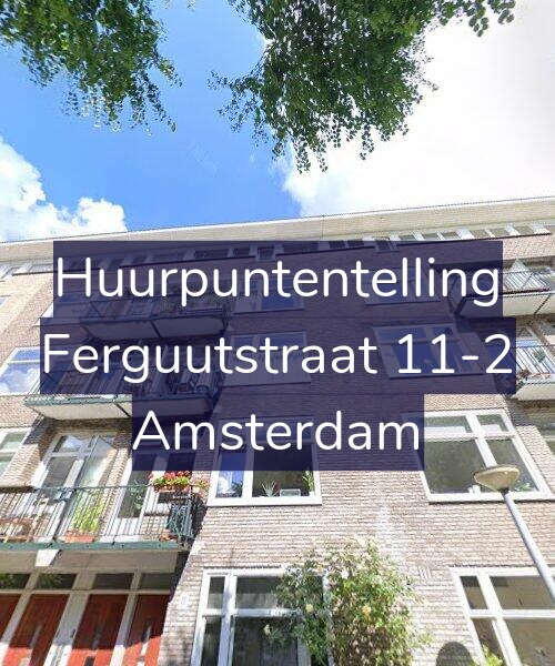 Foto gevel Huurpuntentelling voor Ferguutstraat 11-2, Amsterdam