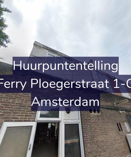 Foto gevel Huurpuntentelling voor Ferry Ploegerstraat 1-C, Amsterdam