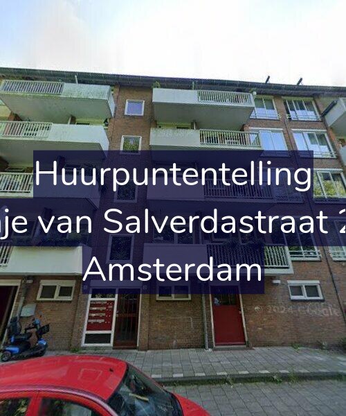 Foto gevel Huurpuntentelling voor Fijnje van Salverdastraat 2-H, Amsterdam