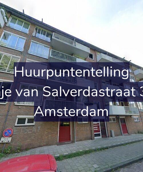 Foto gevel Huurpuntentelling voor Fijnje van Salverdastraat 3-H, Amsterdam