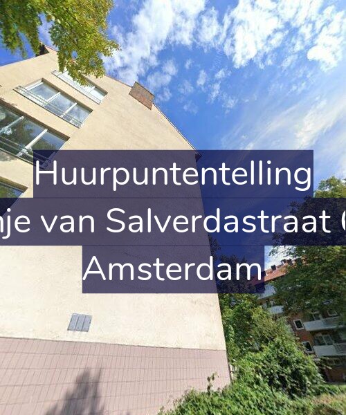 Foto gevel Huurpuntentelling voor Fijnje van Salverdastraat 6-2, Amsterdam