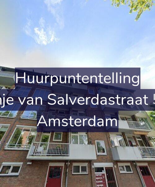 Foto gevel Huurpuntentelling voor Fijnje van Salverdastraat 5-2, Amsterdam