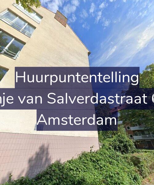 Foto gevel Huurpuntentelling voor Fijnje van Salverdastraat 6-1, Amsterdam