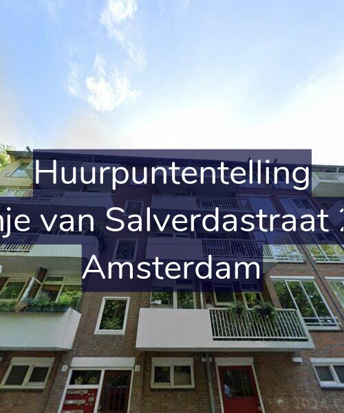 Foto gevel Huurpuntentelling voor Fijnje van Salverdastraat 2-2, Amsterdam