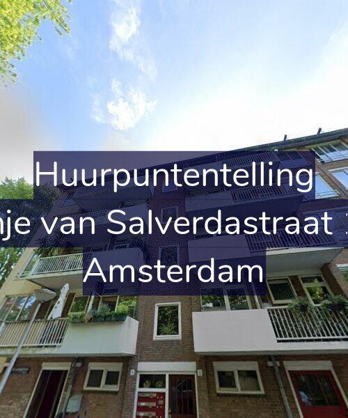 Foto gevel Huurpuntentelling voor Fijnje van Salverdastraat 1-2, Amsterdam