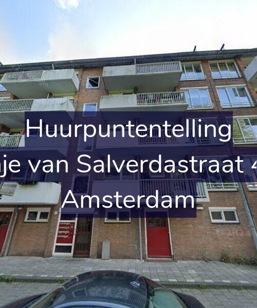 Foto gevel Huurpuntentelling voor Fijnje van Salverdastraat 4-H, Amsterdam