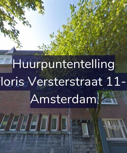 Foto gevel Huurpuntentelling voor Floris Versterstraat 11-F, Amsterdam