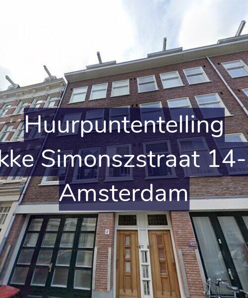 Foto gevel Huurpuntentelling voor Fokke Simonszstraat 14-A2, Amsterdam