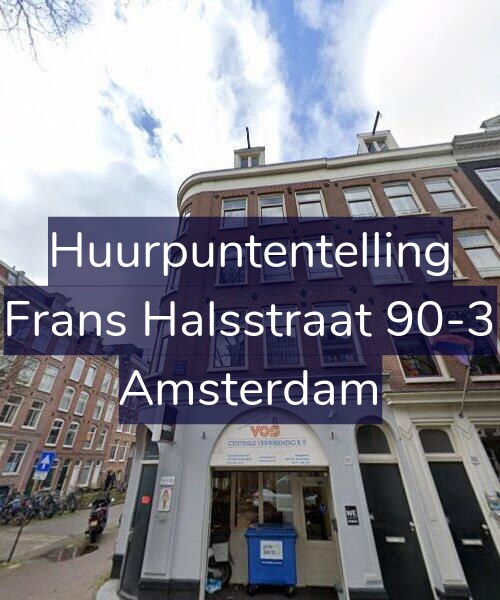 Foto gevel Huurpuntentelling voor Frans Halsstraat 90-3, Amsterdam