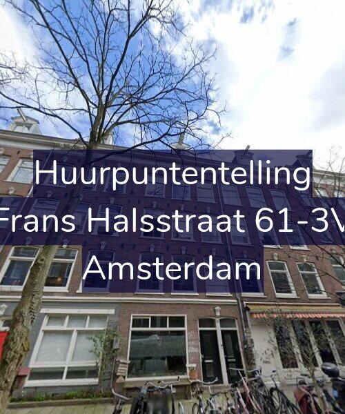 Foto gevel Huurpuntentelling voor Frans Halsstraat 61-3V, Amsterdam