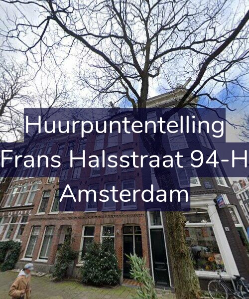 Foto gevel Huurpuntentelling voor Frans Halsstraat 94-H, Amsterdam